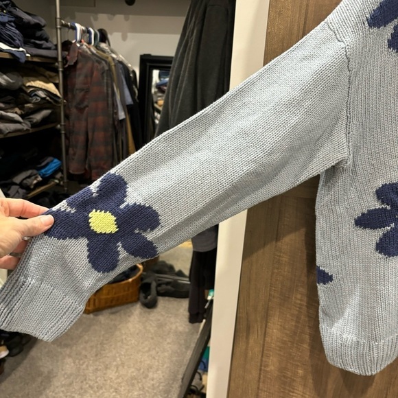 RAILS XXL Zoey Daisey Knit Flower Print Pullover Sweater - Picture 8 of 12